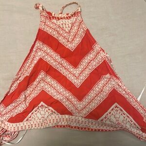 Summer top, backless, halter top, crop top BOHO